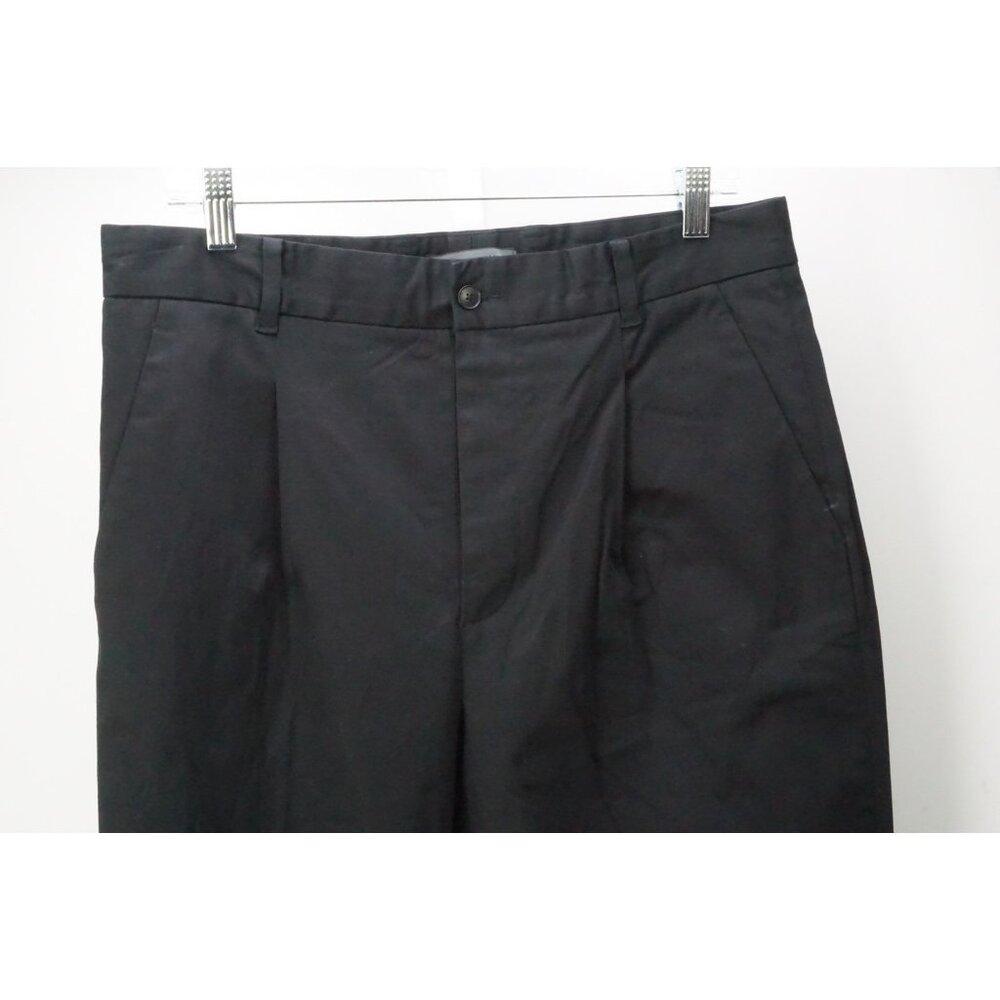 John Varvatos Solid Black Casual Pants Sz 50 EU BRAND NEW